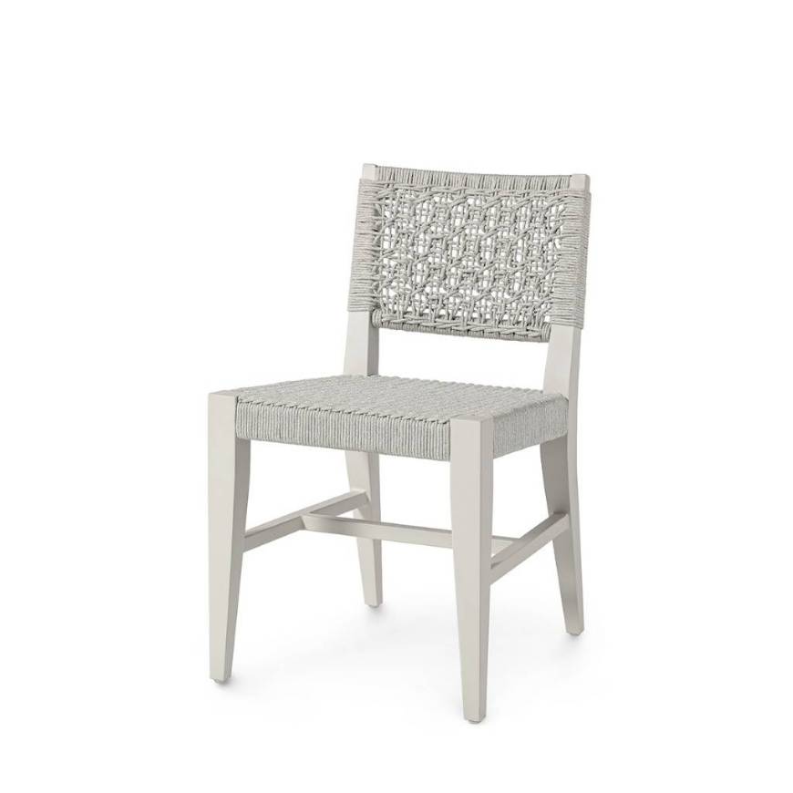 Picture of OLIVER OUTDOOR SIDE CHAIR, STONE