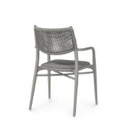 Picture of CODY OUTDOOR STACKABLE ARM CHAIR, PEBBLE