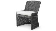 Picture of JENSON OUTDOOR SIDE CHAIR, CHARCOAL