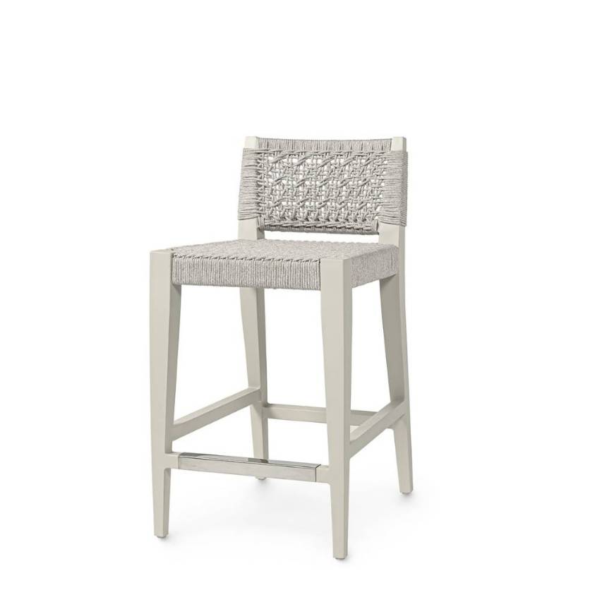 Picture of OLIVER OUTDOOR 24"COUNTER STOOL, STONE