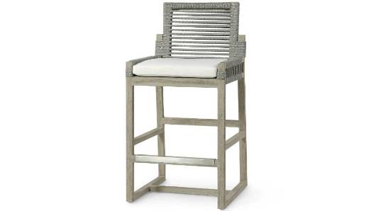 Picture of SAN MARTIN OUTDOOR 30" BARSTOOL, GREY