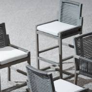 Picture of SAN MARTIN OUTDOOR 30" BARSTOOL, GREY