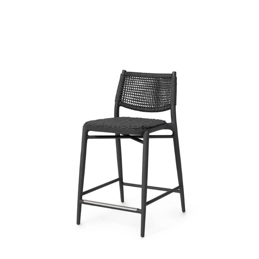 Picture of CODY OUTDOOR 24" COUNTER STOOL, MIDNIGHT