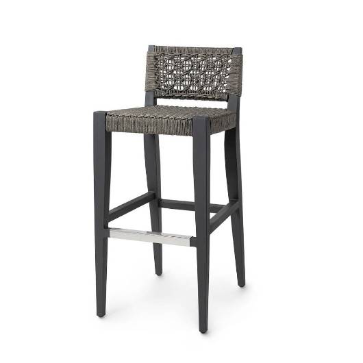 Picture of OLIVER OUTDOOR 30"BARSTOOL, CHARCOAL