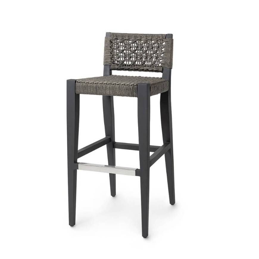 Picture of OLIVER OUTDOOR 30"BARSTOOL, CHARCOAL