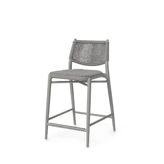 Picture of CODY OUTDOOR 24" COUNTER STOOL, PEBBLE