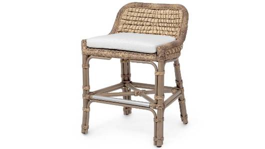 Picture of CAPITOLA OUTDOOR 24" COUNTER STOOL, NATURAL