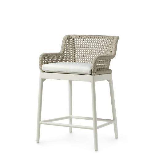 Picture of SOMERSET OUTDOOR 24" COUNTER STOOL, IVORY