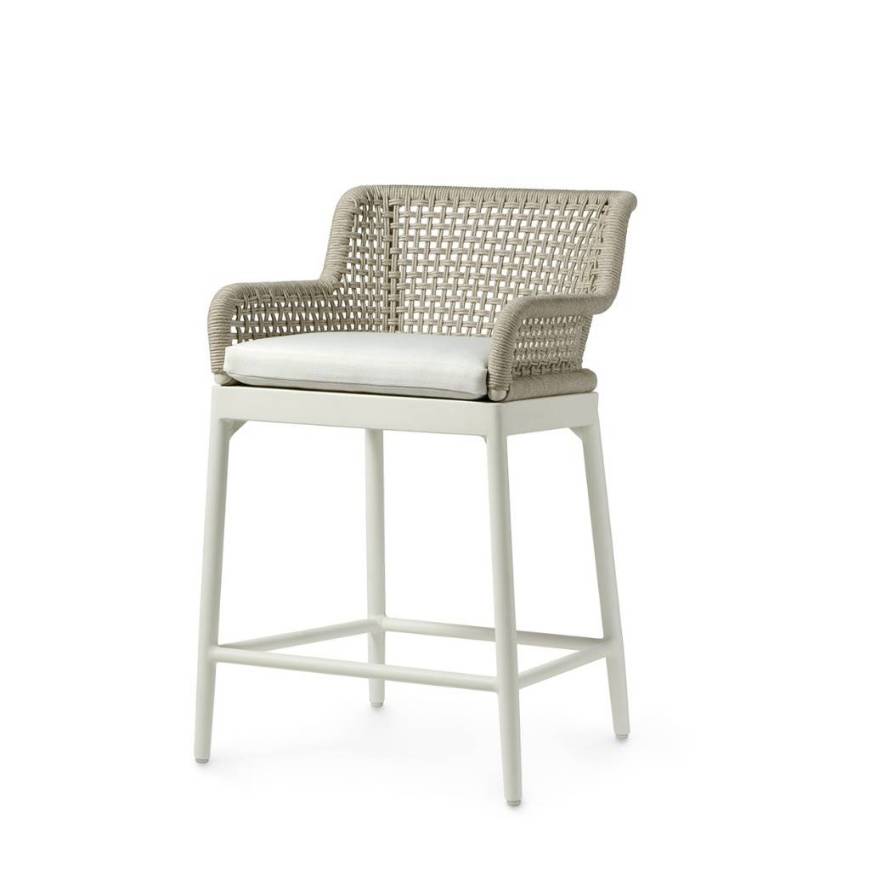 Picture of SOMERSET OUTDOOR 24" COUNTER STOOL, IVORY
