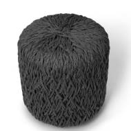 Picture of CARTER OUTDOOR HASSOCK, BLACK