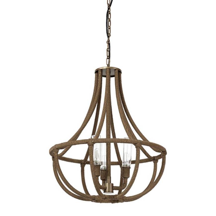 Picture of YVETTE OUTDOOR CHANDELIER, SMALL