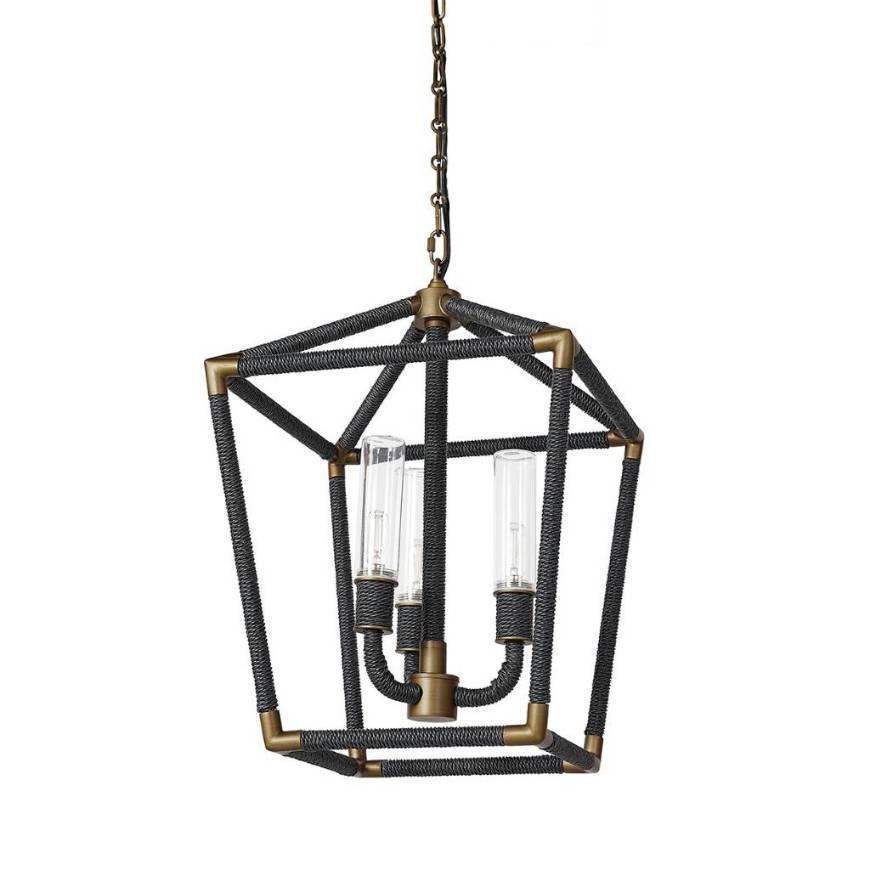 Picture of HOLLISTER OUTDOOR CHANDELIER, SMALL, BLACK