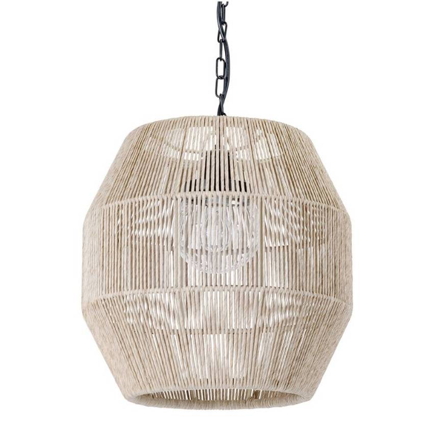 Picture of TANNER OUTDOOR PENDANT GLOBE NATURAL