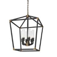 Picture of HOLLISTER OUTDOOR CHANDELIER, LARGE, BLACK