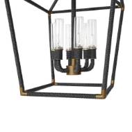 Picture of HOLLISTER OUTDOOR CHANDELIER, LARGE, BLACK