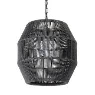 Picture of TANNER OUTDOOR PENDANT GLOBE BLACK