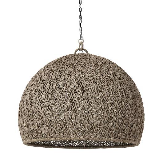 Picture of JENSON OUTDOOR CHANDELIER, LARGE, BROWN