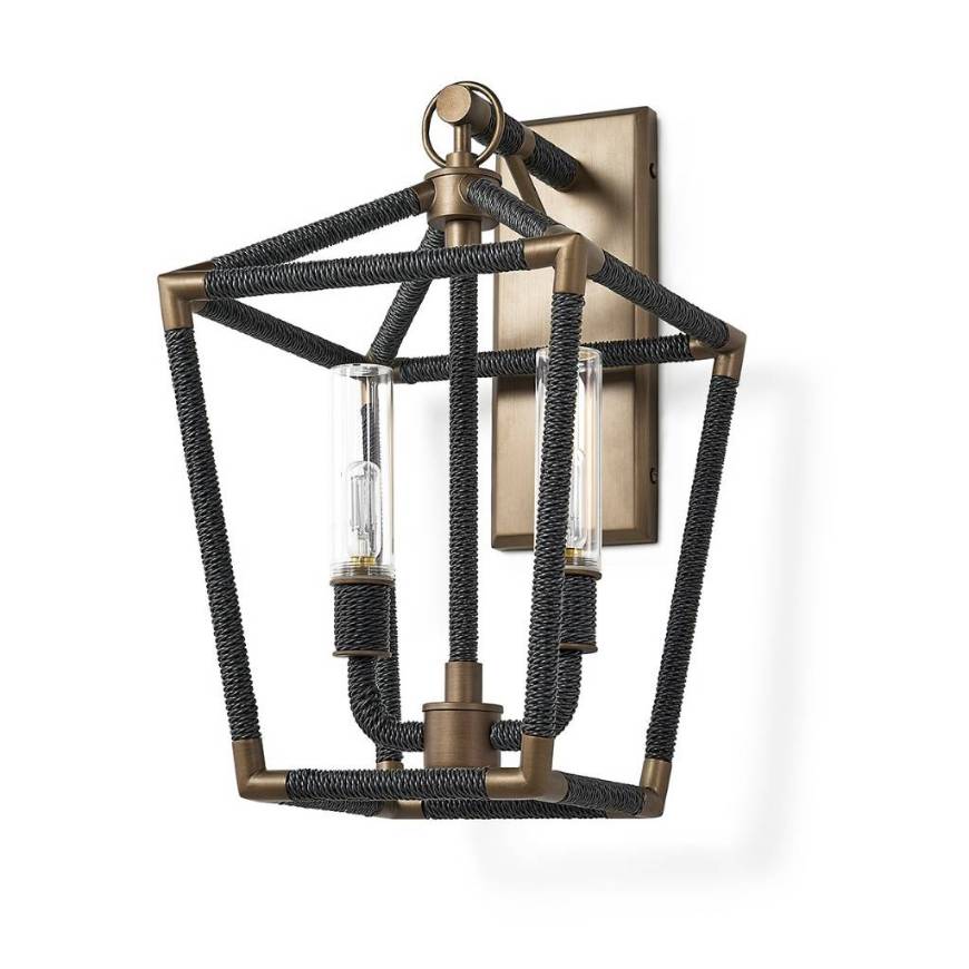 Picture of HOLLISTER OUTDOOR SCONCE, MEDIUM, BLACK