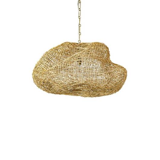Picture of ANDORRA WICKER PENDANT, SMALL NATURAL