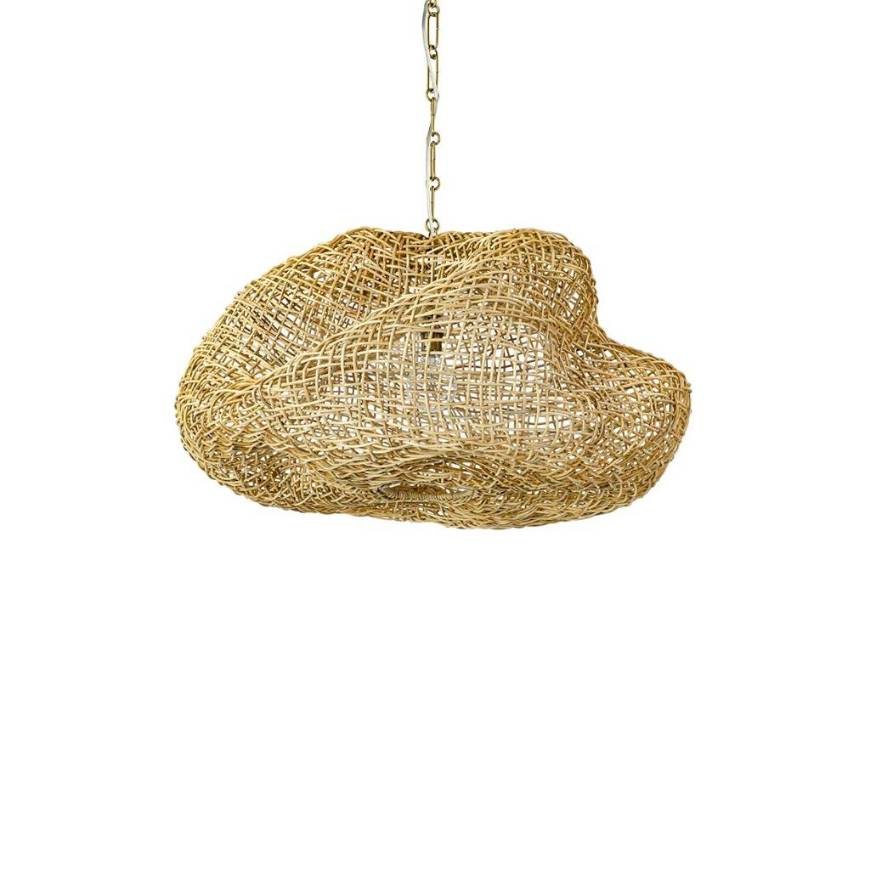 Picture of ANDORRA WICKER PENDANT, SMALL NATURAL