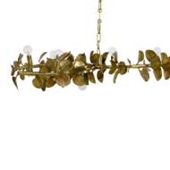 Picture of EUCALYPTUS LEAF BRASS CHANDELIER