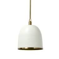 Picture of RIVOLI LEATHER PENDANT WHITE