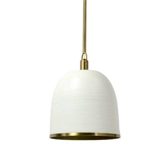 Picture of RIVOLI LEATHER PENDANT WHITE
