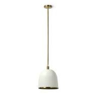 Picture of RIVOLI LEATHER PENDANT WHITE