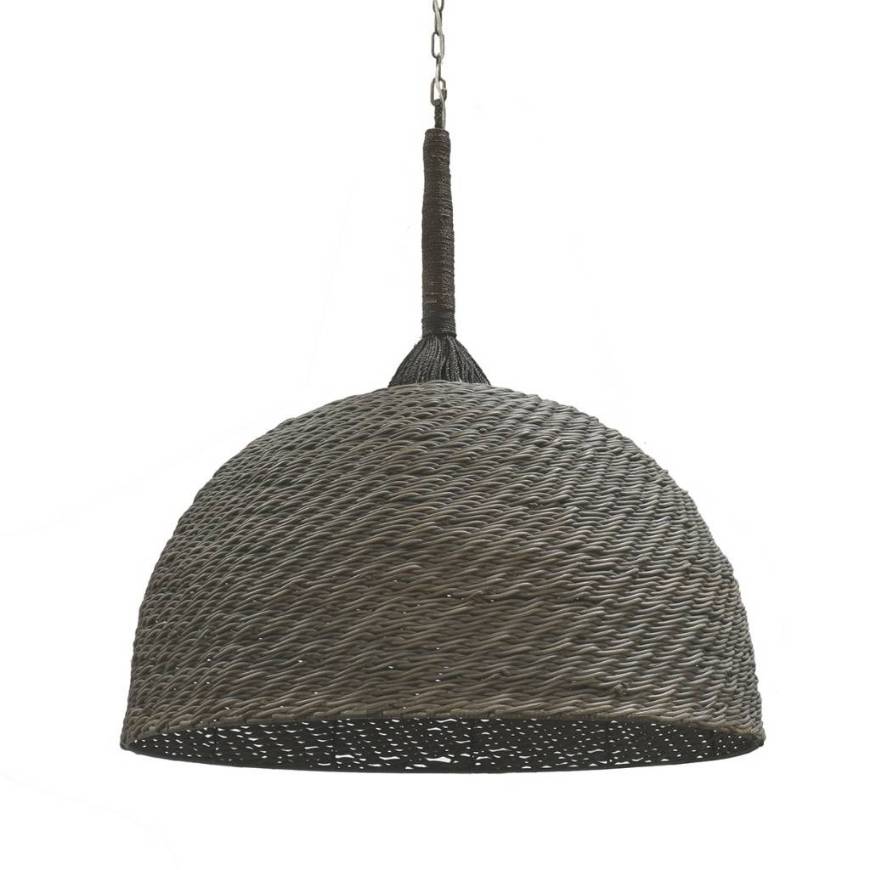 Picture of WISTERIA OVERSIZED PENDANT GREY