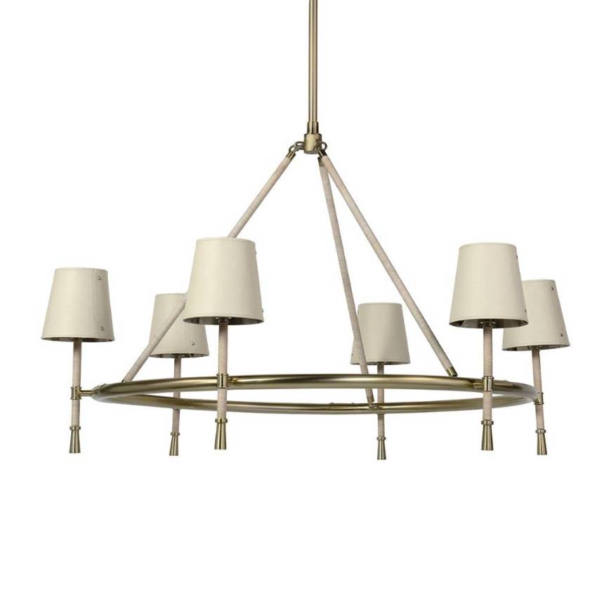 Picture of HENDRICK CHANDELIER, CREAM