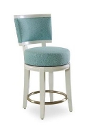 Picture of BARTLETT SWIVEL COUNTER STOOL W/ TRADITIONAL BASE