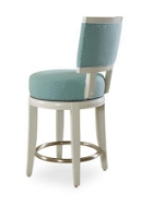 Picture of BARTLETT SWIVEL COUNTER STOOL W/ TRADITIONAL BASE