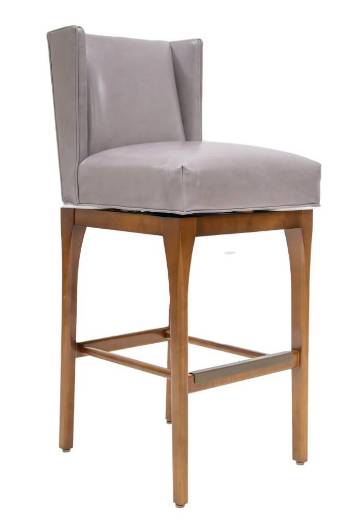 Picture of CARSON SWIVEL BAR STOOL W/ TRANSITIONAL BASE