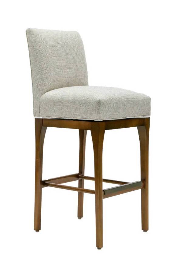 Picture of DILLWYN SWIVEL BAR STOOL W/ TRANSITIONAL BASE