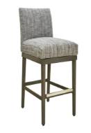 Picture of DILLWYN SWIVEL BAR STOOL W/ ROUND LEGS