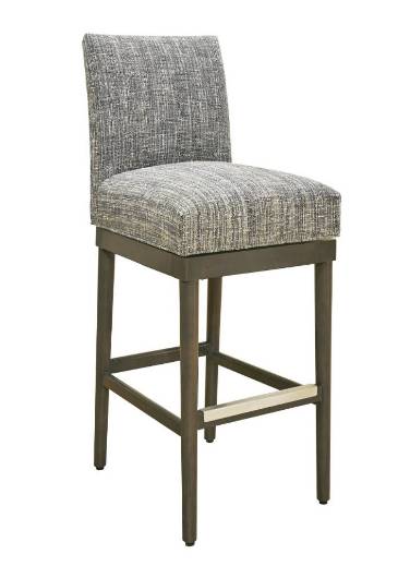 Picture of DILLWYN SWIVEL BAR STOOL W/ ROUND LEGS
