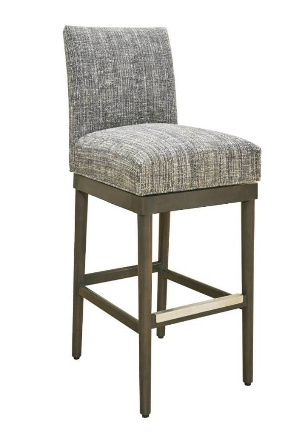 Picture of DILLWYN SWIVEL BAR STOOL W/ ROUND LEGS