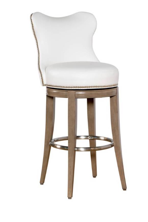 Picture of DENMARK SWIVEL BAR STOOL W/ TRADITIONAL BASE