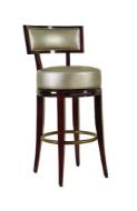 Picture of HILLIARD SWIVEL BAR STOOL W/ TRADITIONAL BASE