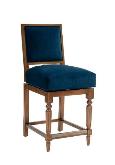Picture of GENEVA SWIVEL COUNTER STOOL W/ CLASSIC BASE