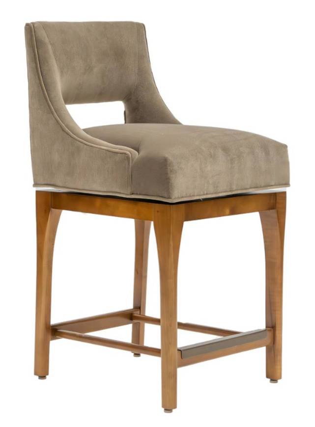Picture of OAKMONT SWIVEL COUNTER STOOL W/TRANSITIONAL BASE