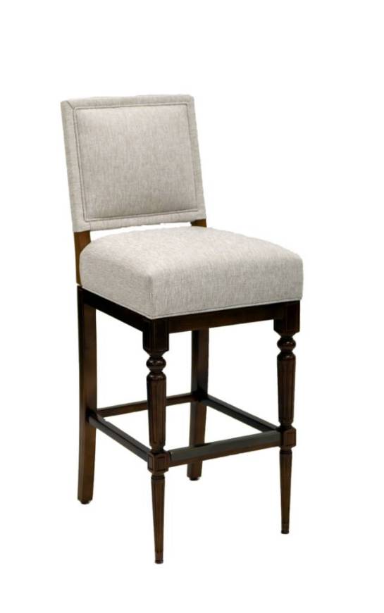 Picture of KNOLLWOOD SWIVEL BAR STOOL W/ CLASSIC BASE