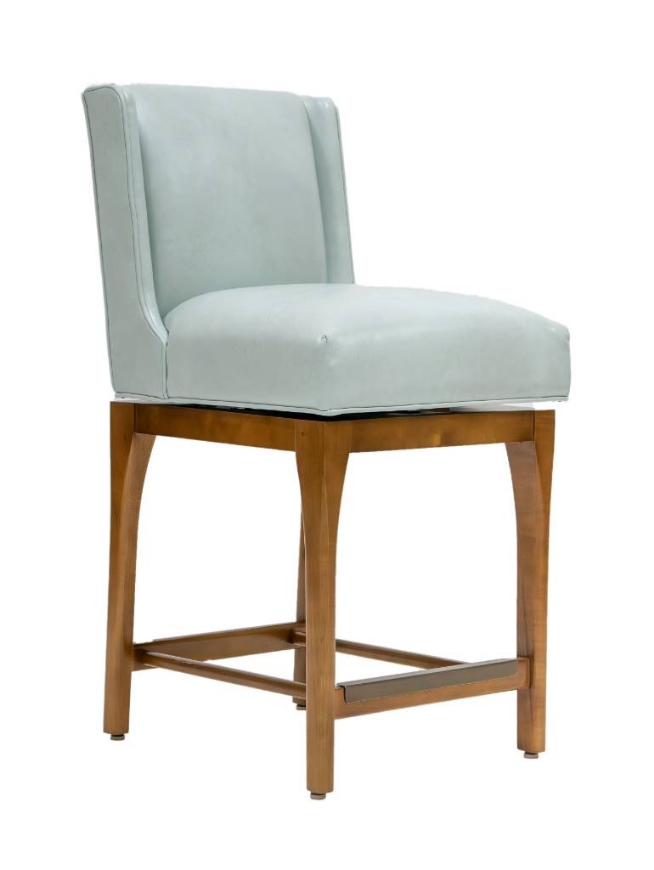 Picture of LAYTON SWIVEL COUNTER STOOL W/ TRANSITIONAL BASE