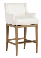 Picture of LAYTON SWIVEL BAR ARM STOOL W/ TRADITIONAL BASE