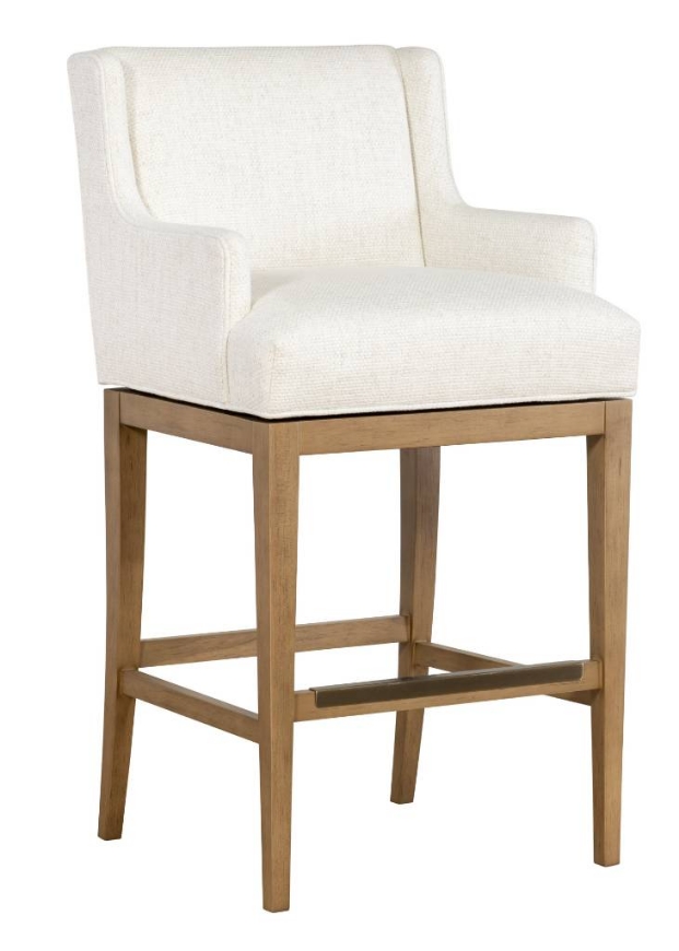 Picture of LAYTON SWIVEL BAR ARM STOOL W/ TRADITIONAL BASE