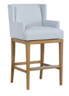 Picture of YORK SWIVEL BAR ARM STOOL W/ TRADITIONAL BASE