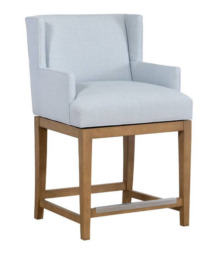 Picture of YORK SWIVEL COUNTER ARM STOOL W/ TRADITIONAL BASE