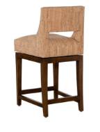 Picture of OCALA SWIVEL COUNTER STOOL W/ TRADITIONAL BASE