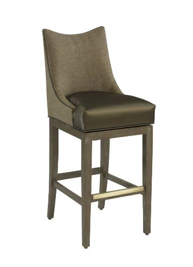 Picture of NASSAU SWIVEL BAR STOOL W/ TRADITIONAL BASE