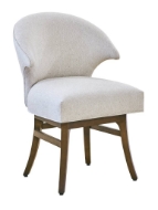Picture of LYNDEN SWIVEL TAPERED LEG CHAIR